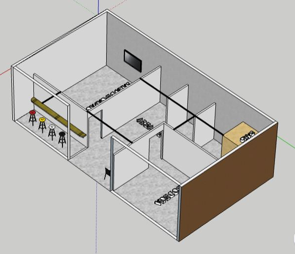 Diseño 3D previo del proyecto